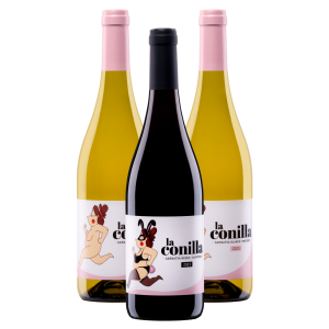 2 ampolles blanc + 1 ampolla negre