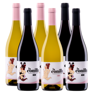 3 ampolles blanc + 3 ampolles negre