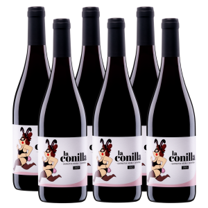 6 ampolles negre